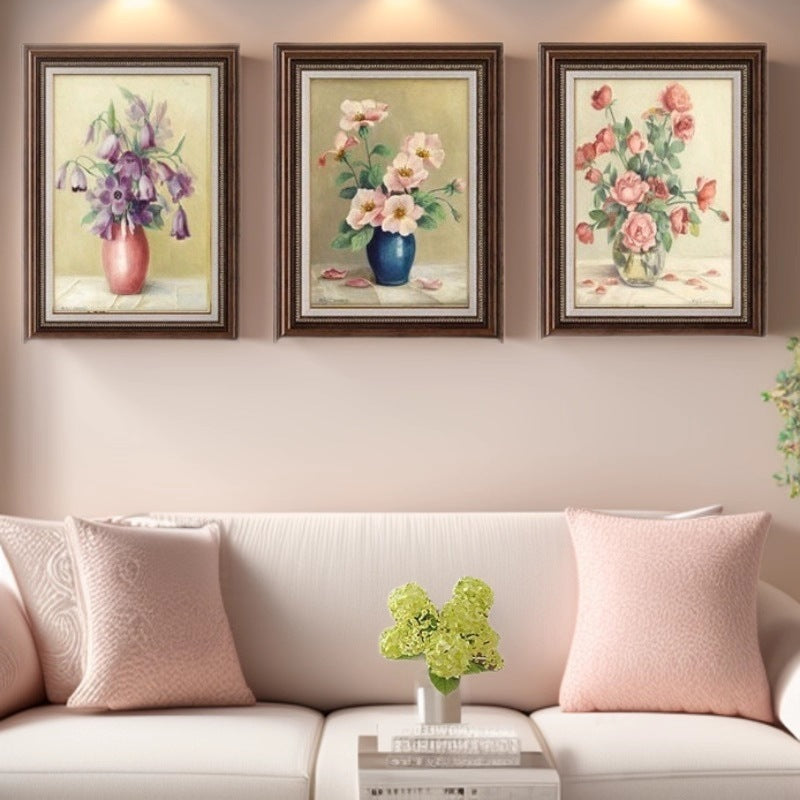 Gerahmte Blumen Stillleben Kunstwerk