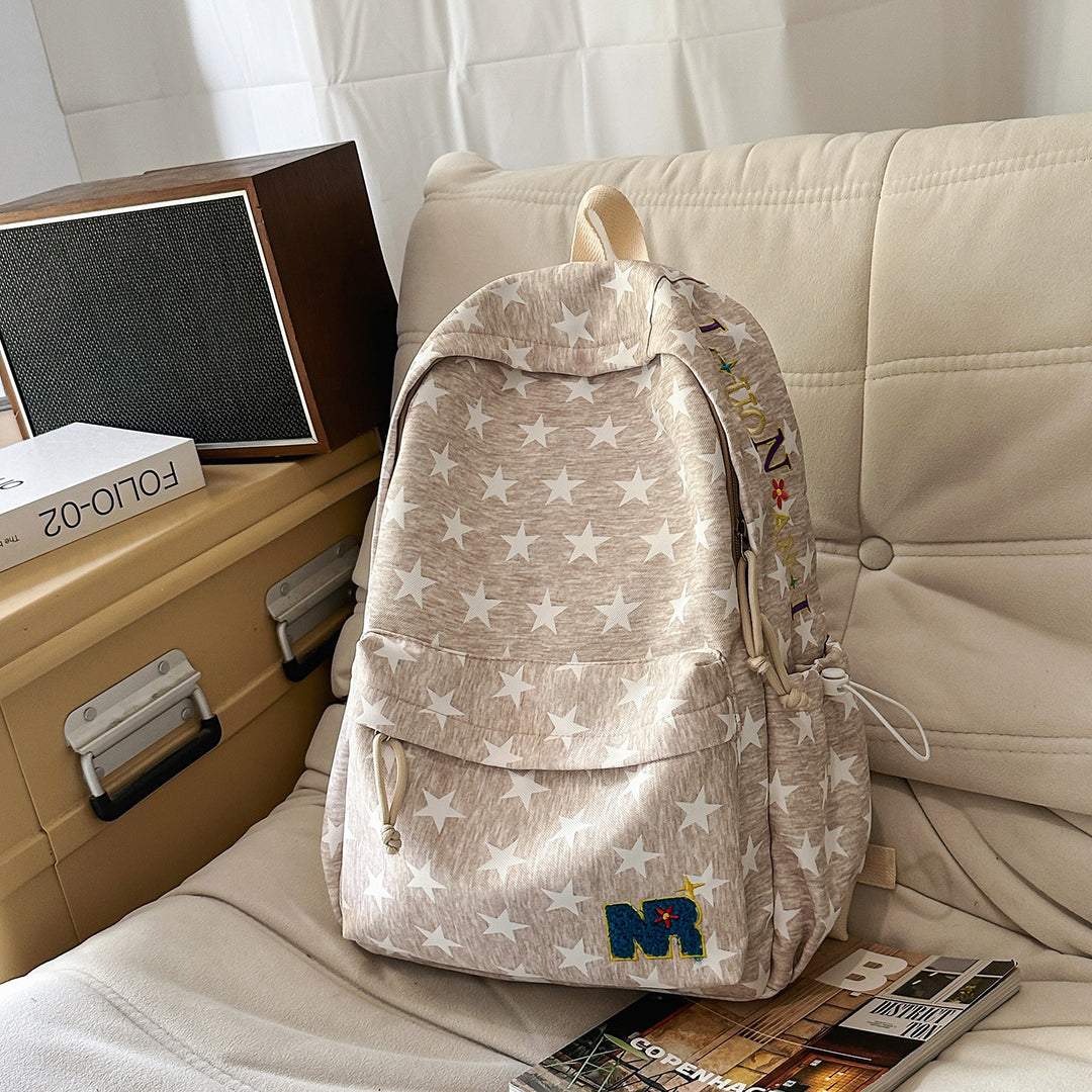 Stylischer Sternenmuster-Rucksack Karnz 1791204182