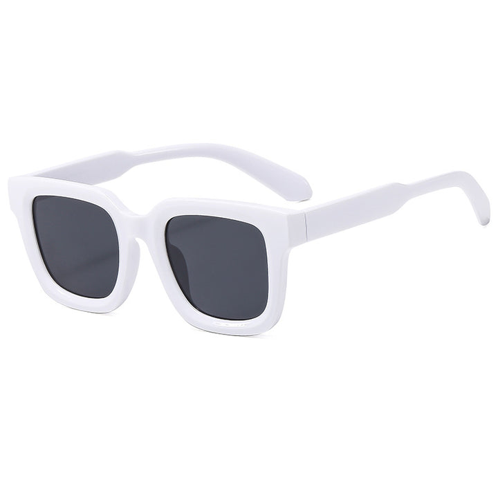 Damen modische quadratische Sonnenbrille mit stylischem Rahmen Karnz