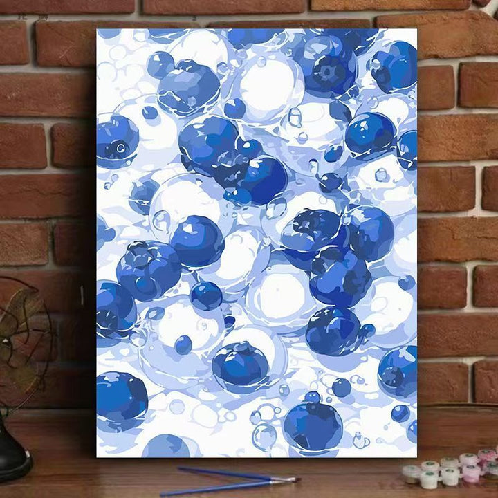 Vibrante Zitrus-inspirierte Wandkunst Karnz