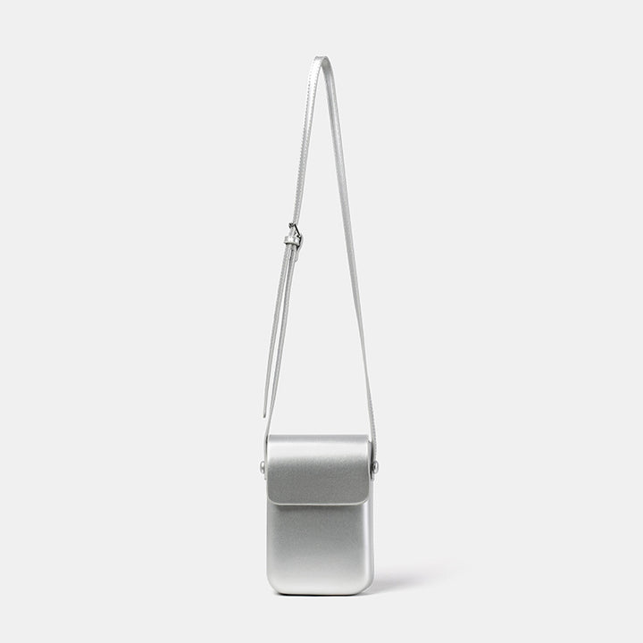 Kompakte Leder Crossbody Pouch Karnz