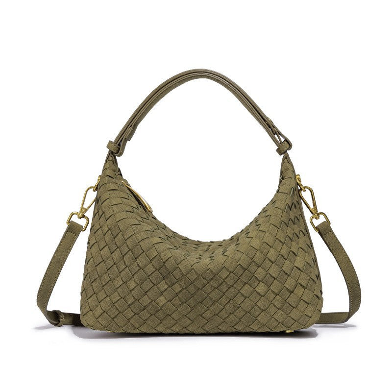 Woven Suede Hobo Tasche Karnz
