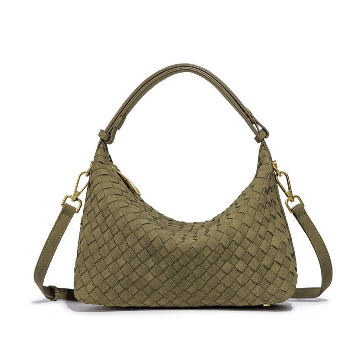 Woven Suede Hobo Tasche Karnz