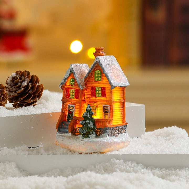 Dekorative Weihnachtsbeleuchtungshaus Karnz
