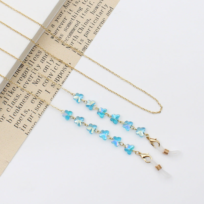 Florale Brillenkettenhalter Karnz
