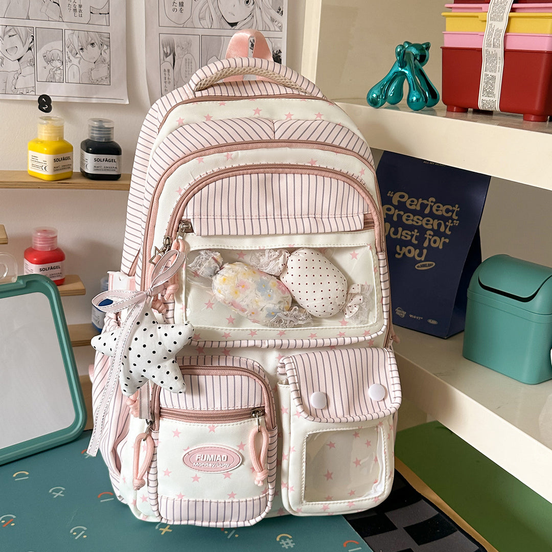 Multi-Pocket Organizer Rucksack Karnz
