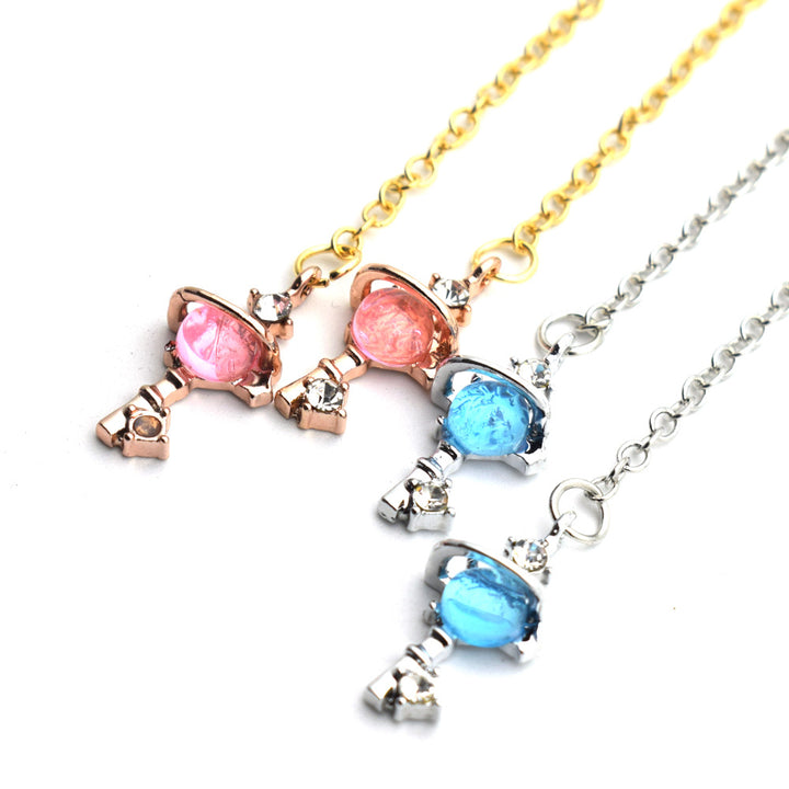 Elegante Zweifarbige Brillenkette Karnz