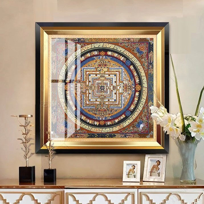 Mandala Wandkunst