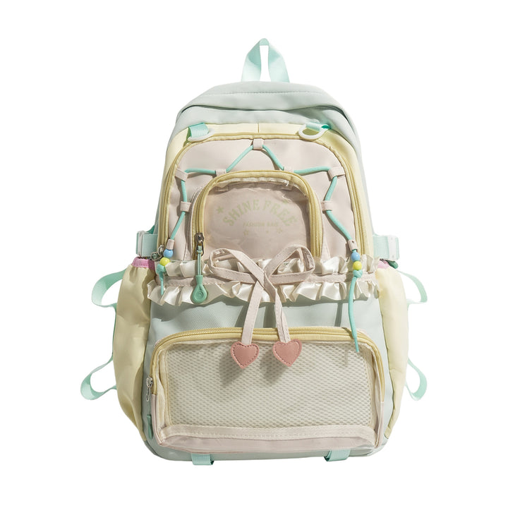 Stylische Multi-Compartment Mode Rucksack Karnz