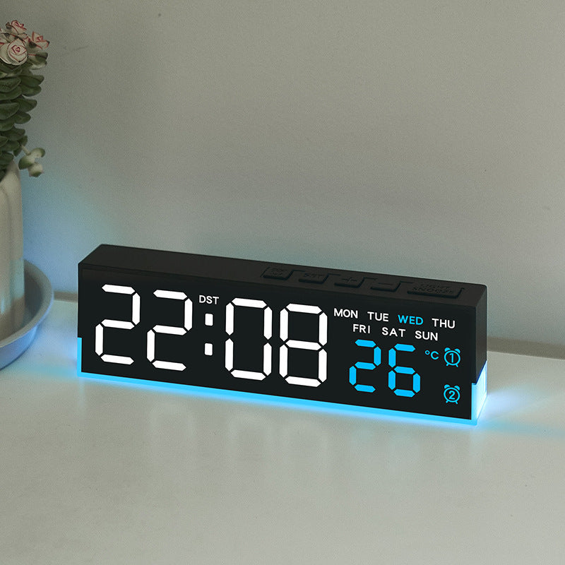 Wecker mit Digitaler Anzeige und Temperaturanzeige Karnz