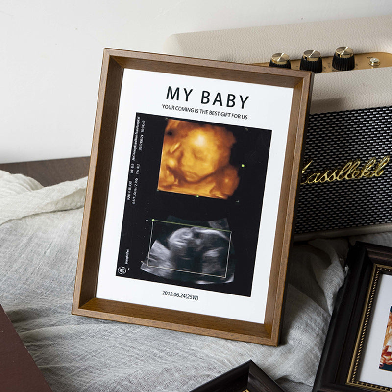 Personalisierter Ultraschall-Foto-Rahmen zur Heimpräsentation