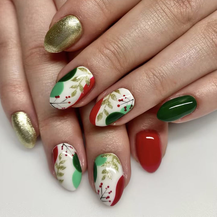Urlaubs-Themen Druck-Nagelset Karnz