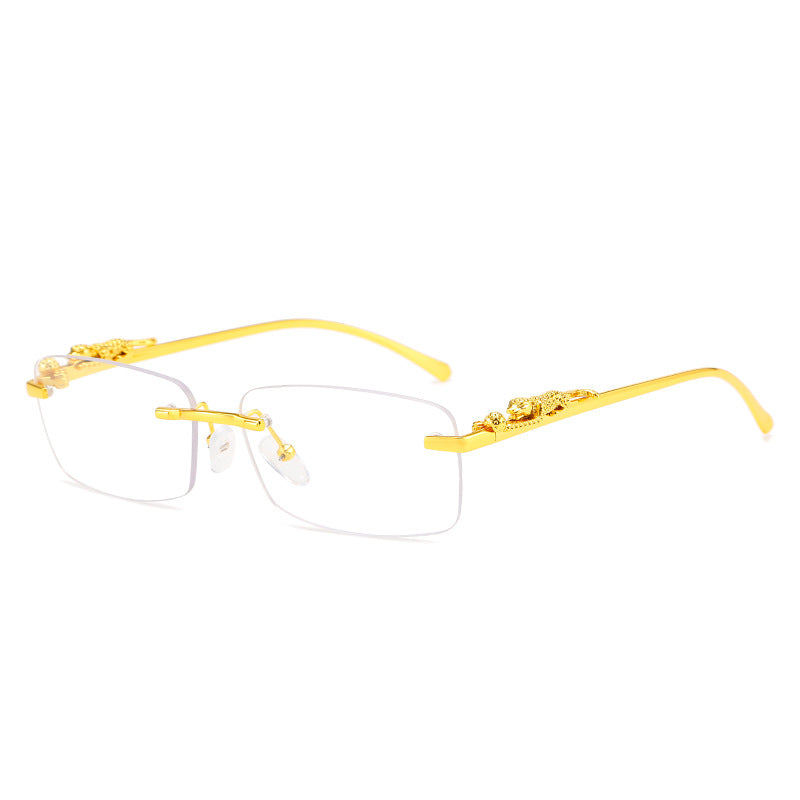 Damen modische Sonnenbrille mit kunstvollen Verzierungen Karnz