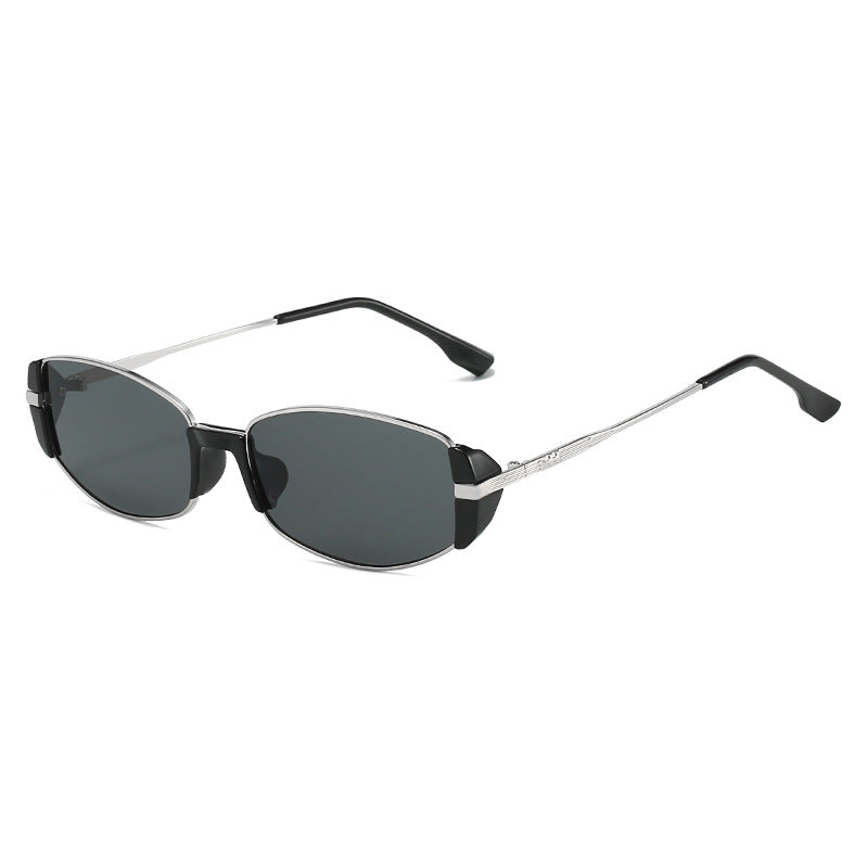 Damen elegante Korrektionsbrille mit hochwertigem Metallrahmen und stilvollen Akzenten Karnz