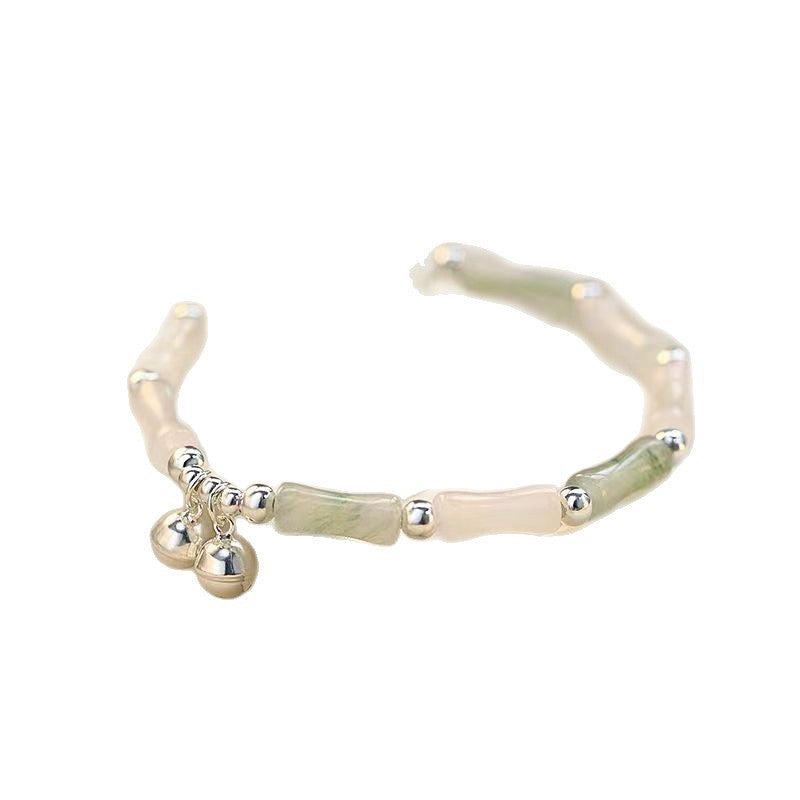 Elegante Silber- und Edelsteinarmband Karnz
