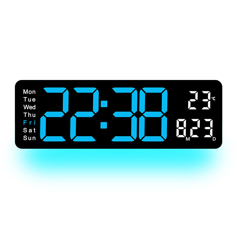 Digitaler LED-Wecker mit Temperatur- und Wochentagsanzeige Karnz