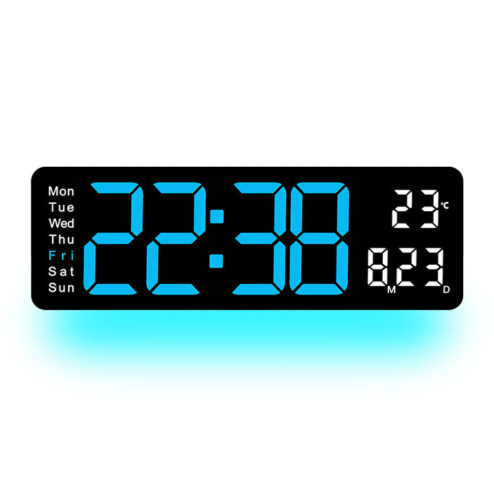 Digitaler LED-Wecker mit Temperatur- und Wochentagsanzeige Karnz