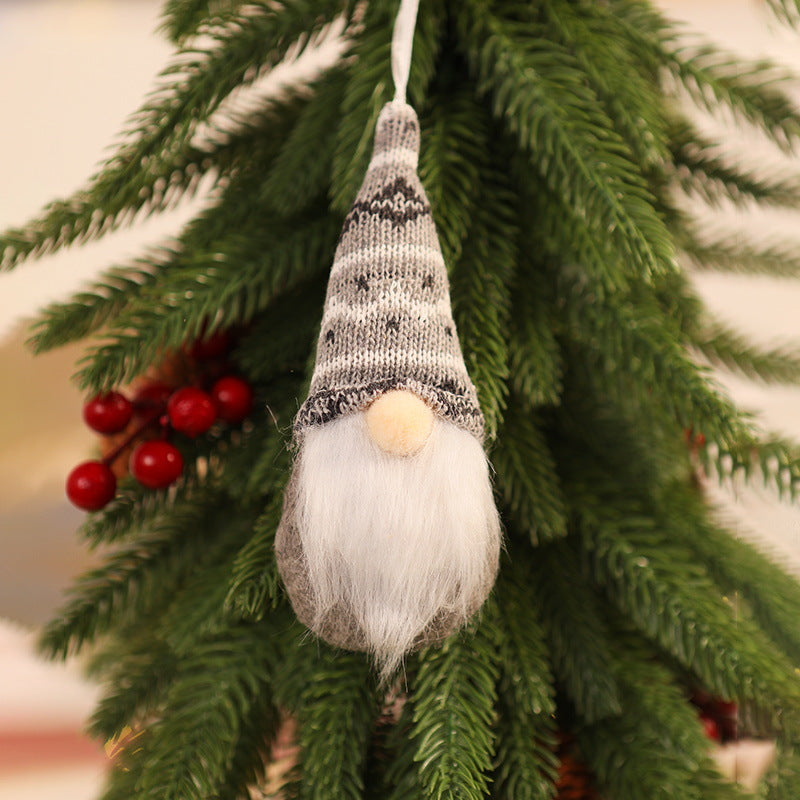 Dekorative Weihnachtsgnom Figur Karnz