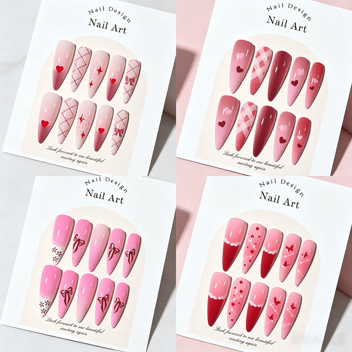 Dekoratives Press-On Nagelkunst Set Karnz 1787228515