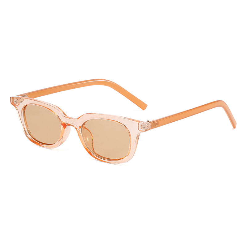 Damen moderne Rechteck-Sonnenbrille Karnz