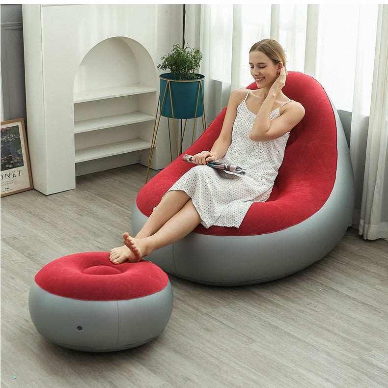 Damen Aufblasbares Komfort-Sofa mit ergonomischer Rückenlehne Karnz