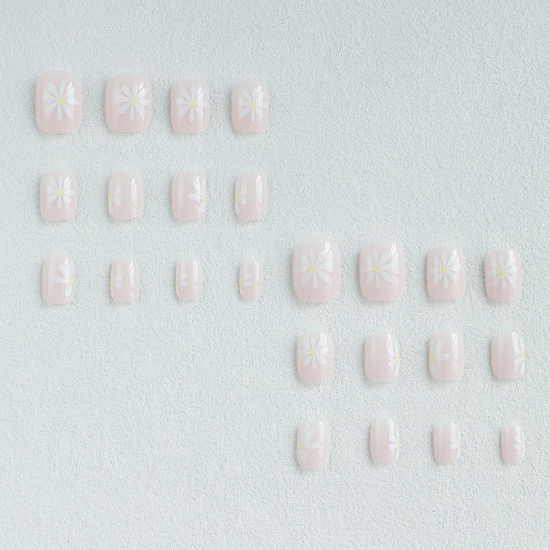 Florales Kunst-Nageldesign-Kit