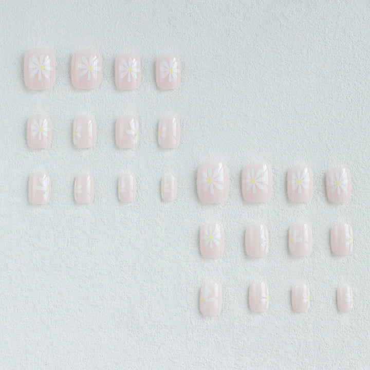 Florales Kunst-Nageldesign-Kit