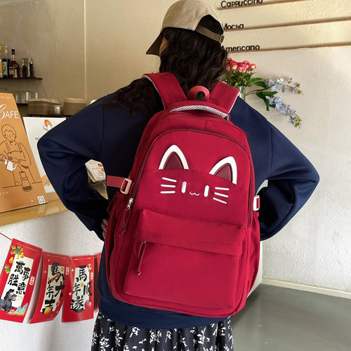 Katzenohren-Themen-Rucksack Karnz