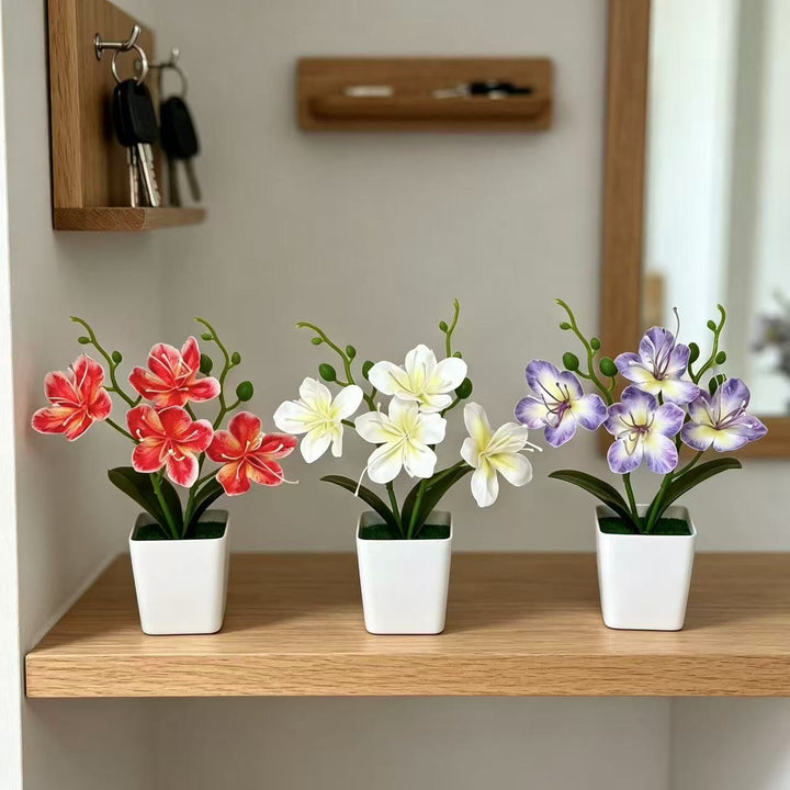 Realistische Blumenanordnung