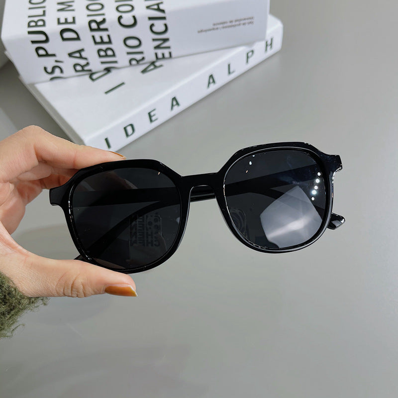 Modische Vintage-Sonnenbrille mit Breitem Rahmen Karnz