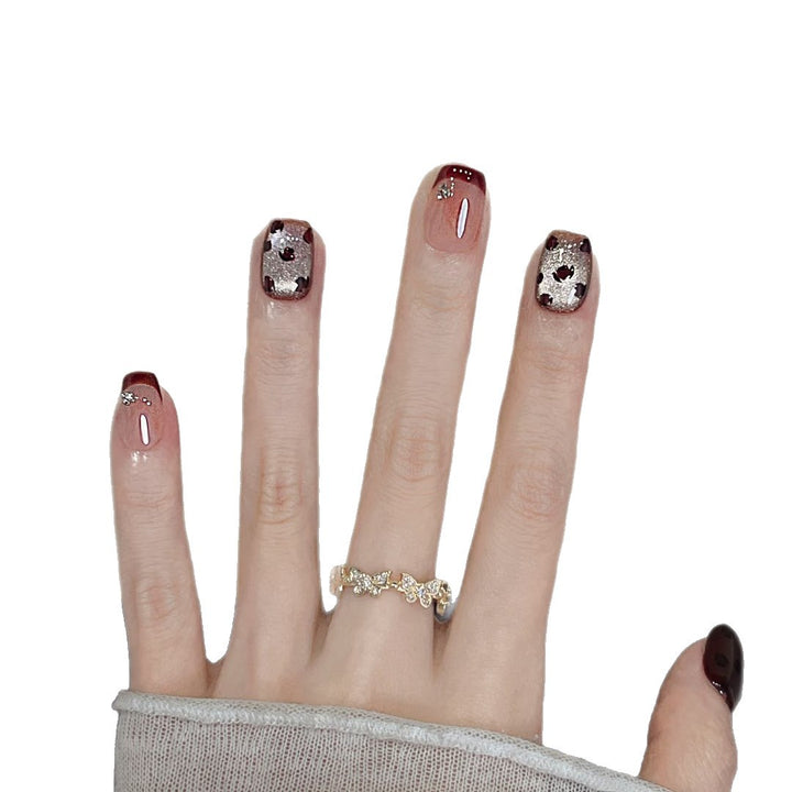 Künstlerische Florale Nagelkunst