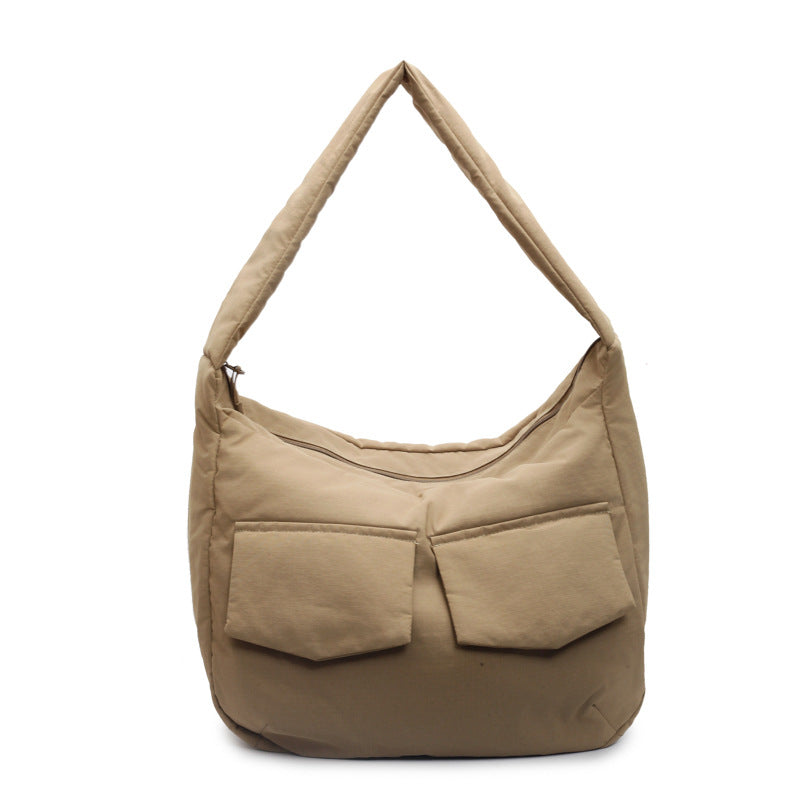 Weicher Stoff Schulter Hobo Bag Karnz