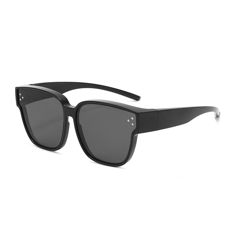 DamenModische Sonnenbrille im klaren Linien-Design mit hohem UV-Schutz Karnz