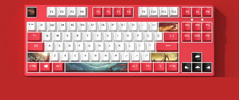 Kompatibele mechanische Gaming-Tastatur Karnz