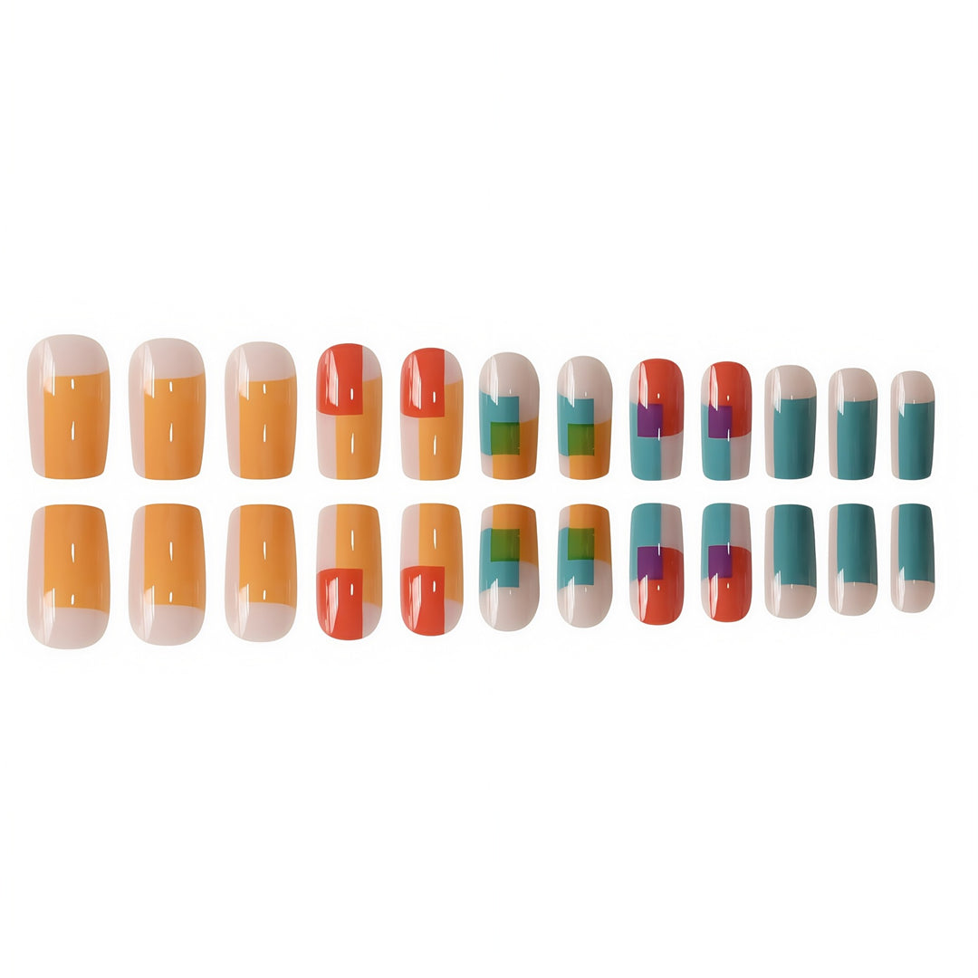 Geometrisches Nagelkunst Design Kit Karnz