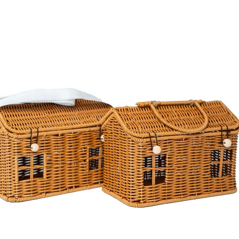 Handgefertigter Korb-Picknickkorb Karnz