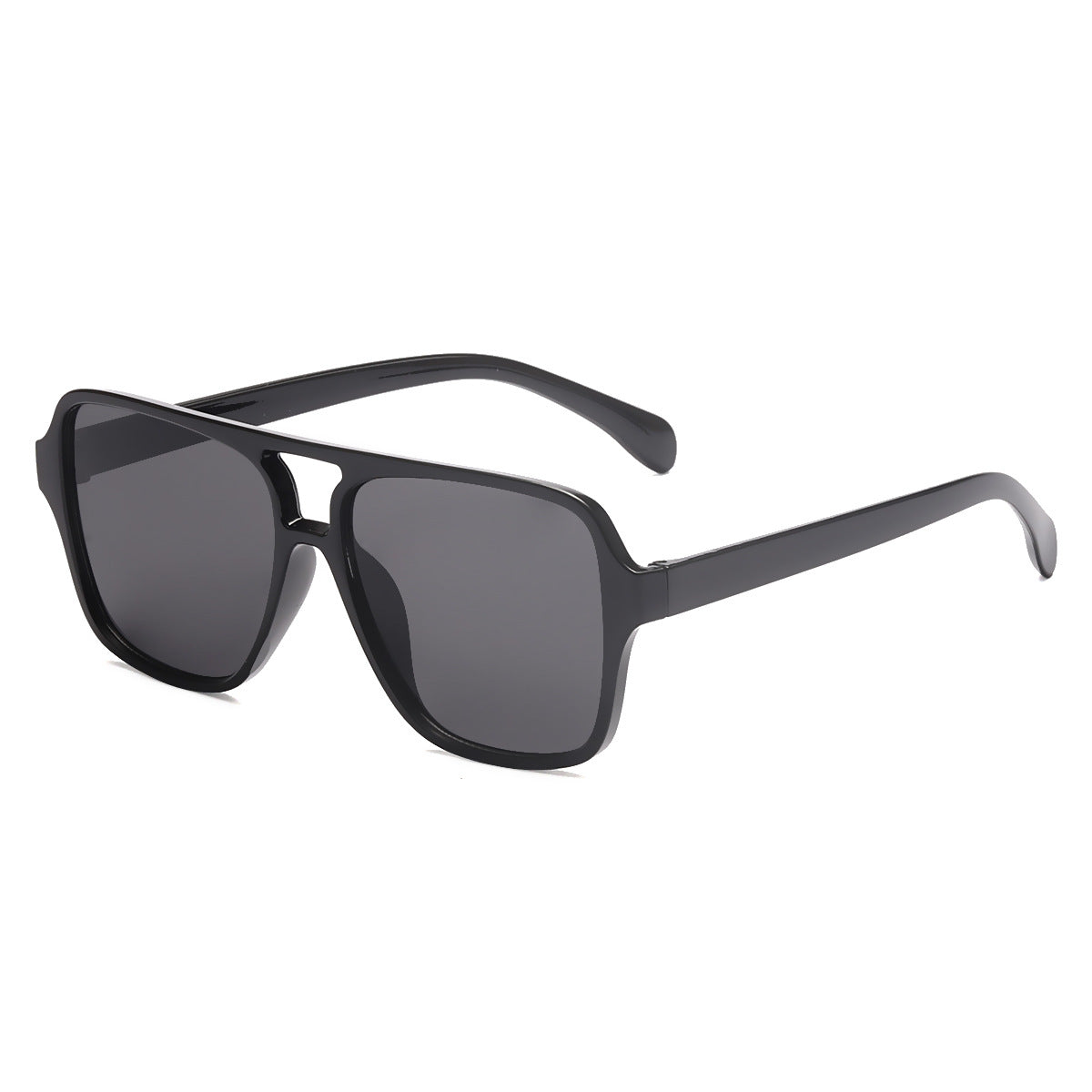 Damen quadratische Sonnenbrille mit elegantem Übergangsrahmen Karnz