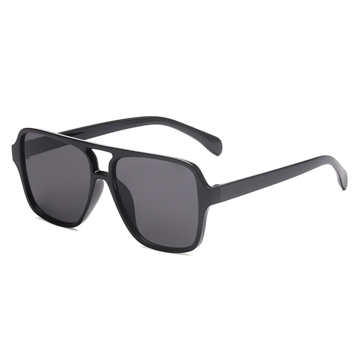 Damen quadratische Sonnenbrille mit elegantem Übergangsrahmen Karnz