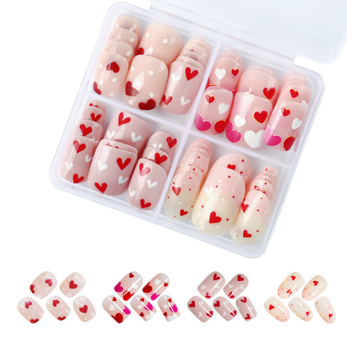 Herz-Themen-Nagelkunst-Set Karnz