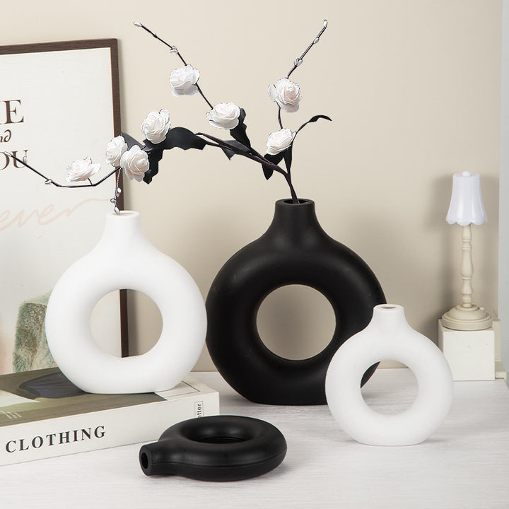 Moderne Abstrakte Dekorative Vase Karnz