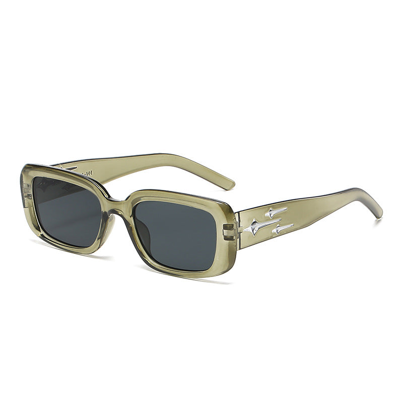 Damen stilvolle Sonnenbrille im trendigen Retro-Design Karnz
