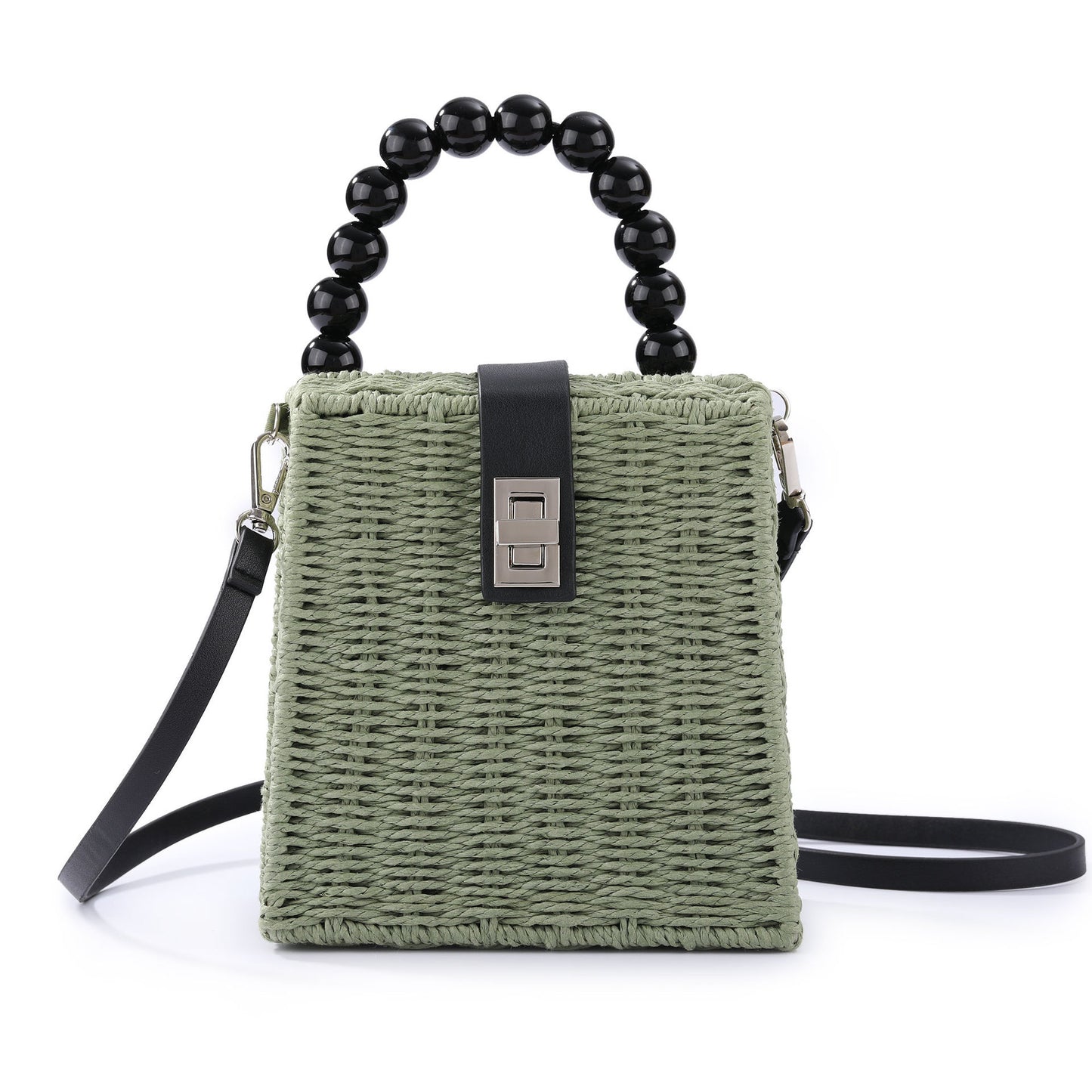Damen Designer Korbtasche mit einzigartigem Griff Karnz
