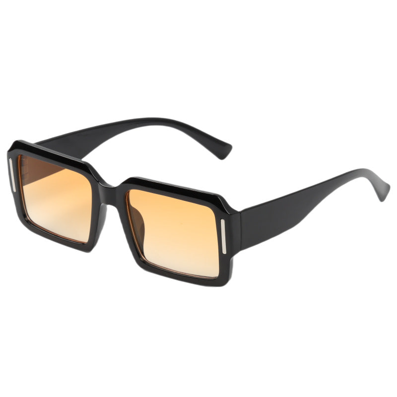 Damen modische quadratische Sonnenbrille im minimalistischen Design Karnz