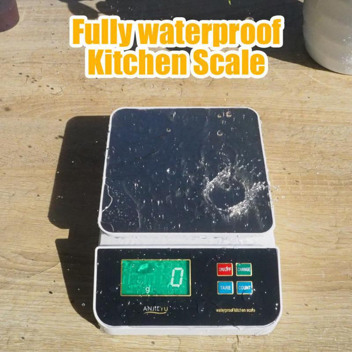 Wasserdichte digitale Küchenwaage