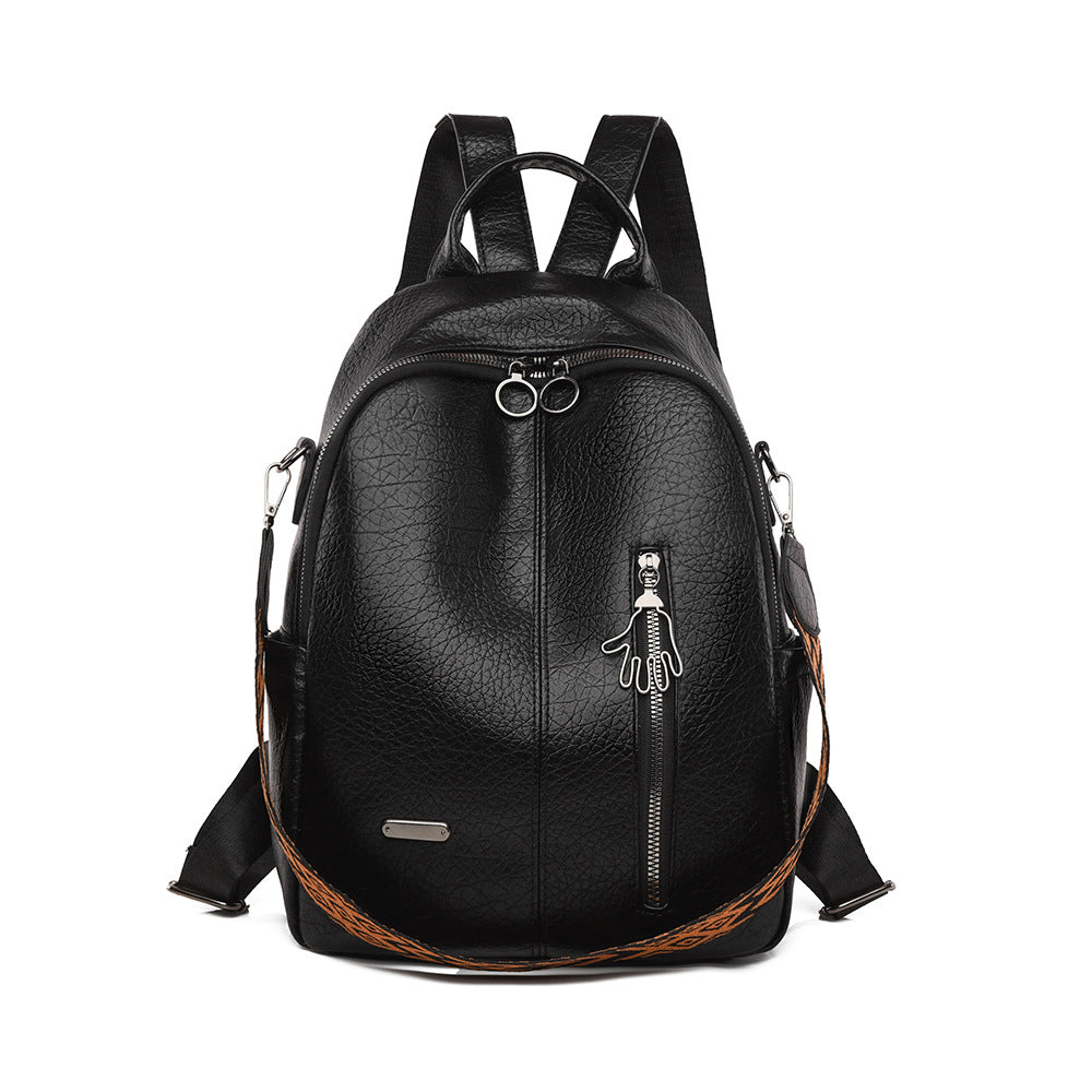 Lässiger Leder-Rucksack Karnz