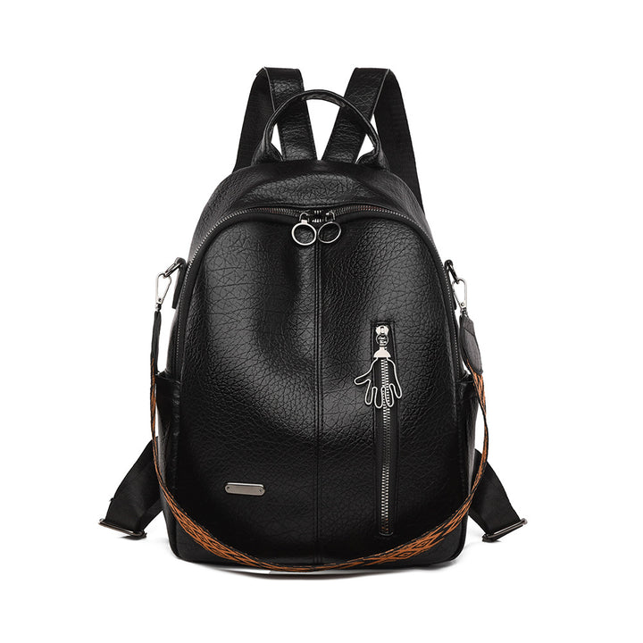Lässiger Leder-Rucksack Karnz