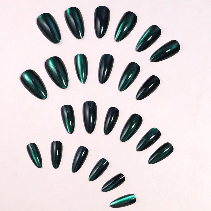 Hochglanz Stiletto Press-On Nagelset mit elegantem Finish Karnz