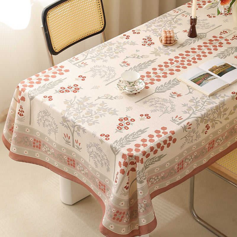 Rechteckige Tischdecke