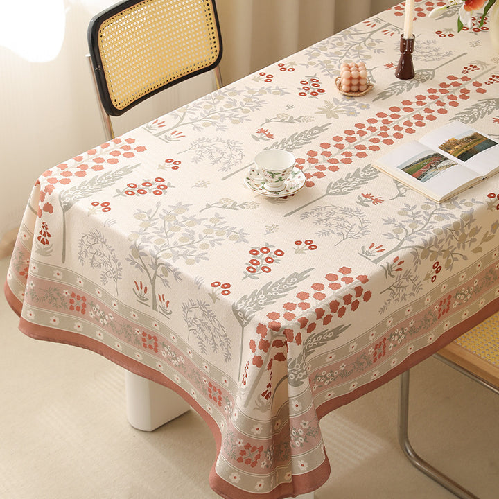 Rechteckige Tischdecke