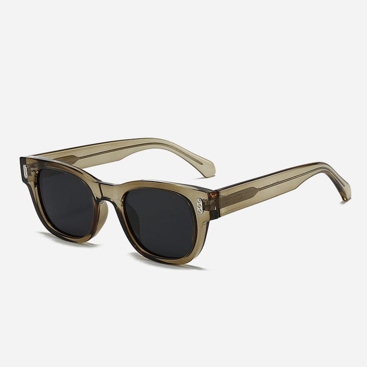 Damen modische Sonnenbrille im quadratischen Design Karnz